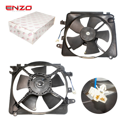 Electro Ventilador Nissan Sentra B13 Completo A-a