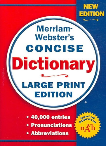 Merriam-webster Diccionario Conciso