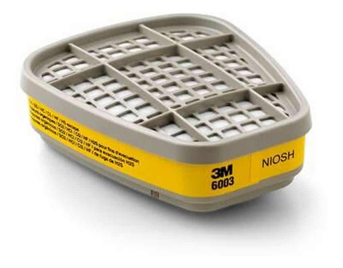 Kit Respirador 3m 6200 Mc Filtro Pinturas, Gases Particulado