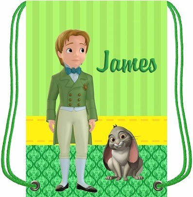 50 Morralitos Dulceros De James Y Princesa Sofia + Regalo