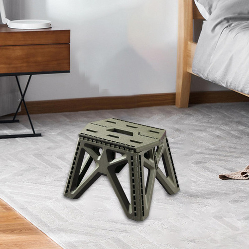 Taburete Plegable Con Escalón, Taburete Con Escalón De