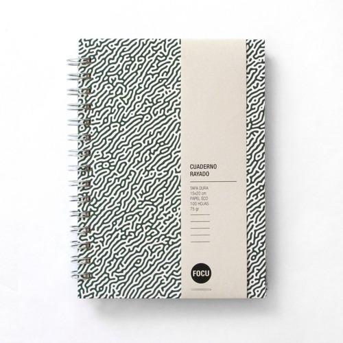 Cuaderno Libreta Anotador Tapa Dura A5 Micros - Focu Books