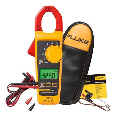 Alicate Amperimetro 400a-600v Ac/dc 325 Fluke + Bolsa