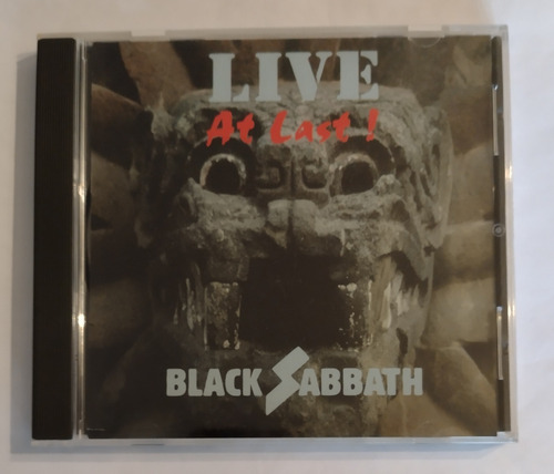 Black Sabbath Live At Last Cd Usa Power Sound Impecable