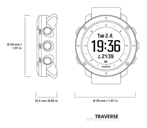 Relógio Suunto Traverse Ss022226000