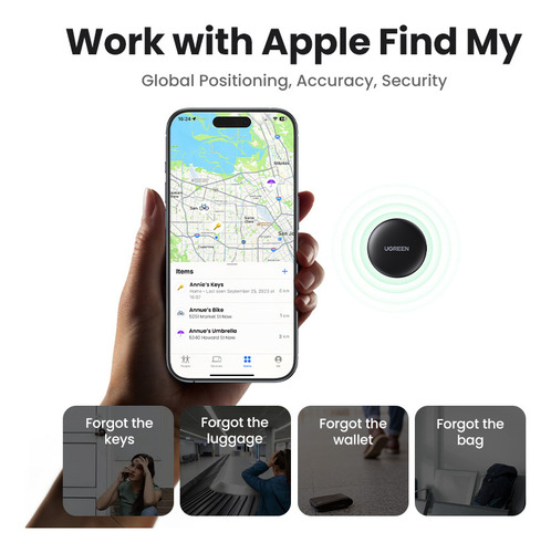 Ugreen Smarttag Com O Rastreador Bluetooth Find My Key Da Ap