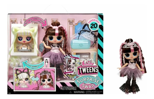 Lol Surprise Tweens Muñeca Swap Bronze 2blonde +20 Sorpresas