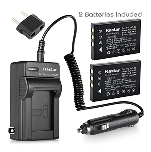 Kastar Cargador Usb, Batería Para Fnp-60