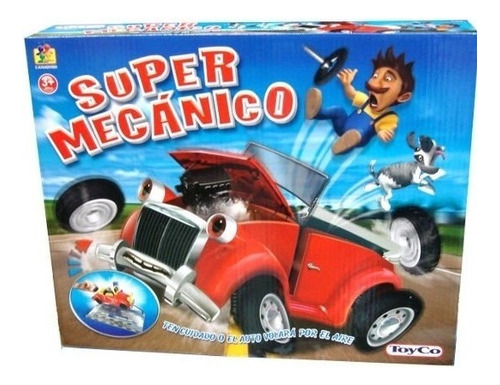 Juego De Mesa Familiar Super Mecánico Ingenio Toyco