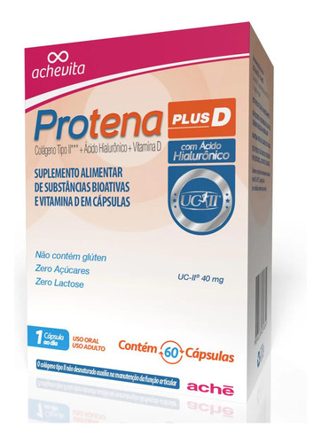 Data Vi 09/25 Protena Plus D Colágeno - 60 Cápsulas Sem Sabor