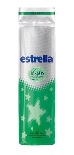 Estrella Discos De Algodón Desmaquillpañalera Arenita X 960 