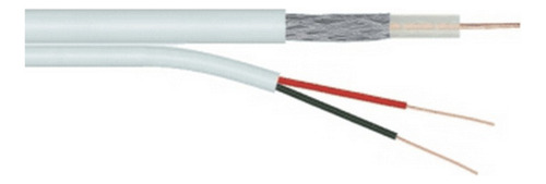 Bobina Coaxial Cftv 4mm Bip. Blindado 80% Malha 200mts A252