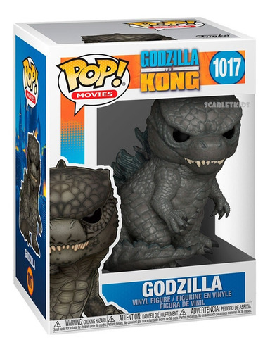 Funko Pop Godzilla Vs Kong 1017 Godzilla Original Scarlet