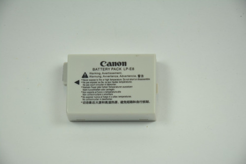 Imagem 5 de 5 de Bateria Original Canon Lp-e8 P/ Câmeras T2i T3i T4i T5i Eos