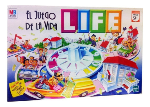 Life El Juego De La Vida Juegos De Mesa Hasbro Original