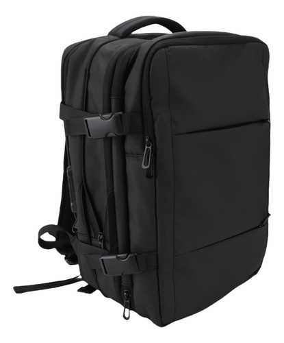 Mochila De Viaje De Compresión Con Carga Usb Ampliable Al Va