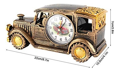Aunmas Reloj Despertador Con Forma De Coche, Multifunción, C