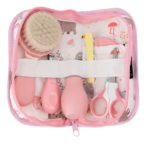 Kit De Higiene Para Bebe Bebesit Color Rosa