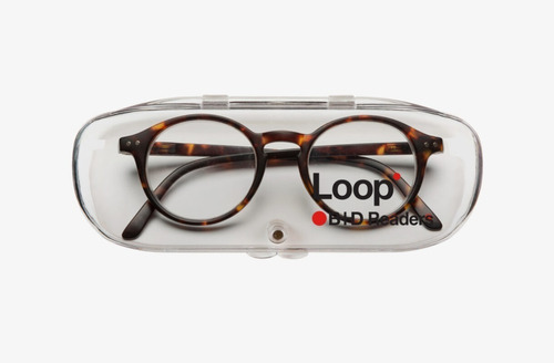 Lentes Marca B+d Loop Reader - Matt Tortoise +1.50