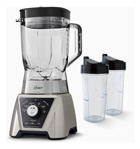 Licuadora portátil Oster LICUADORA, BLSTTSCB2000 1.9 L gris con vaso de tritan 220V - Incluye 2 accesorios