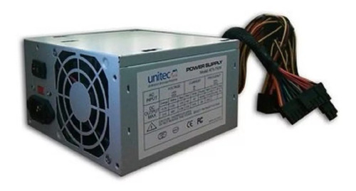 Fuente De Poder Atx Unitec 750 Watts