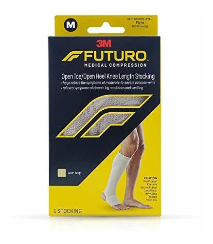 Futuro Terapéutico Apoyo Open Toe/talón Rodilla Alto, Beige,