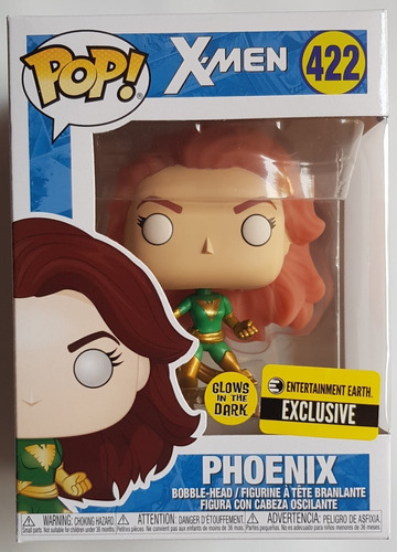 Marvel Green Phoenix Pop! Funko Gitd Exclusiva Ee Nueva !!!