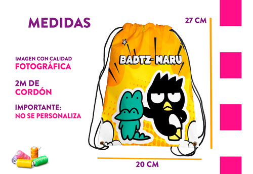Hello Kitty Y Sus Amigos Morralitos Recuerdos Fiestas 20 Pzs