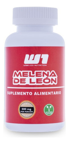 Melena De León 60 Cáps Winkler Antioxidante Antimicrobiano