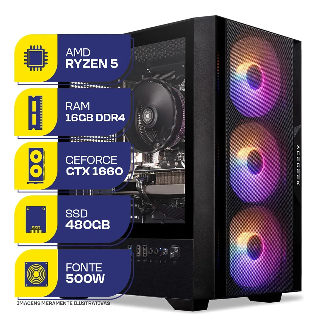Ryzen 5 Gtx 1660 Super | Mercado Livre