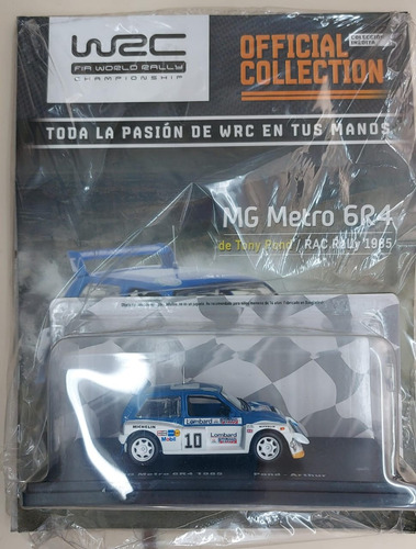 Revista + Auto Rally N 48 Mg Metro 6r4 (1985)