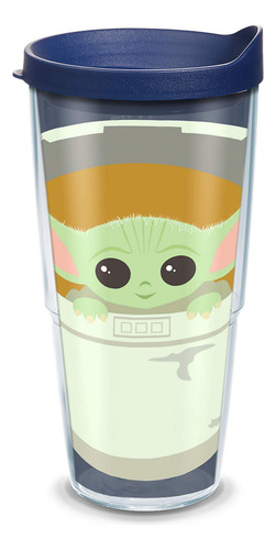 Vaso Aislado De Acero Inoxidable 24 Oz The Mandalorian
