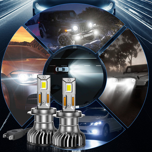 Par Kit De Faros Led H7 H11 9005 9006 Canbus Csp Auto 220w