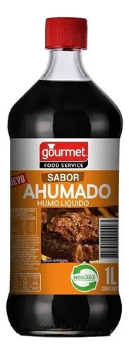 Salsa Sabor Ahumado (humo Liq.) 1 Lt Gourmet. Agro Servicio