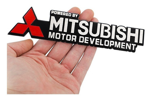 Logo Emblema Para Mitsubishi Motor Development 15.9x3.7cm