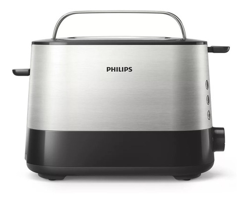 Tostadora Metalica Philips Hd2637/90 Diseño Compacto