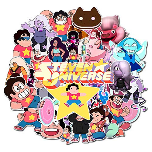 50pcs Steven Universo Ventilador Stickers Para Xzdw8