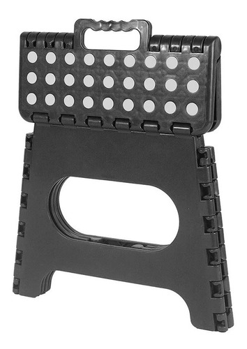 Imagen 4 de 5 de Banco Plegable 27cm Mediano Negro