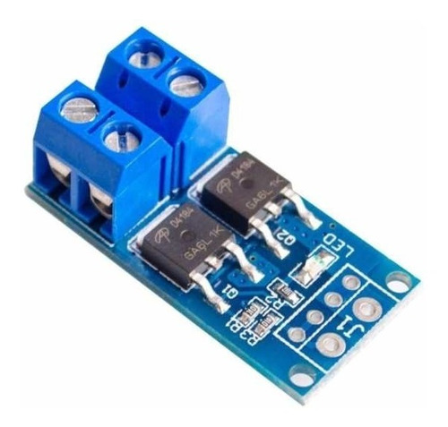 Modulo Controlador Pwm 15a 400w Dual Mosfet Para Motores 