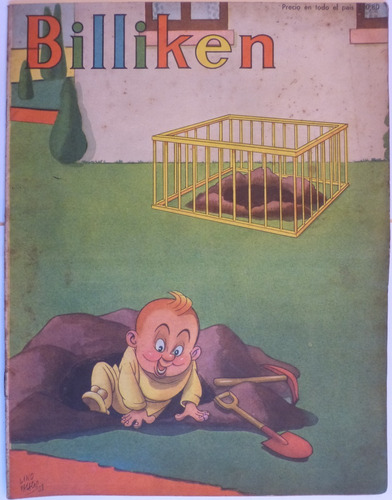 Revista Billiken Número 1612 Agosto Año 1950 Lamina Escasa