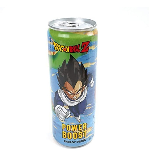 Bebida Energética Dragon Ball Z Power Boost  Vegeta 355 Ml