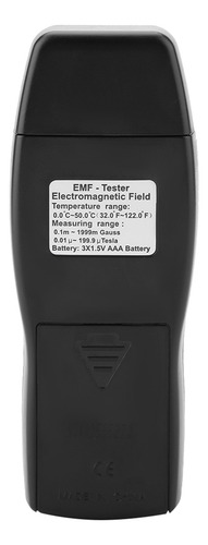 Tester Emf Digital Probador Emf Plástico Abs Para