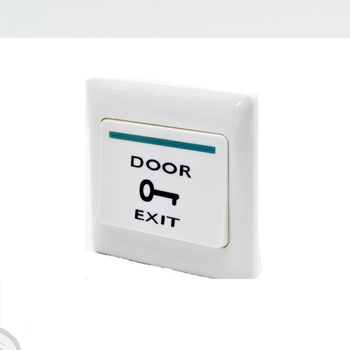 Boton Salida Control Acceso Pulsador Tecla Luminoso B12