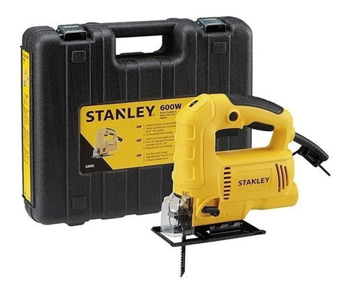 Imagen 2 de 5 de Sierra Caladora Stanley Sj60k 600w Pendular Maletín
