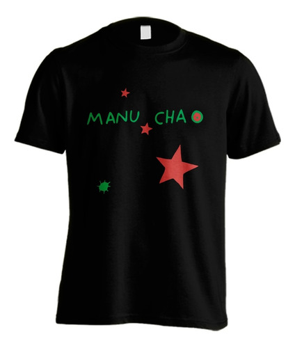 Remera Manu Chao #02 Rock Artesanal Planta Nuclear