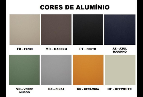 Mesa De Centro Marrocos Alumínio - Proteção Uv.