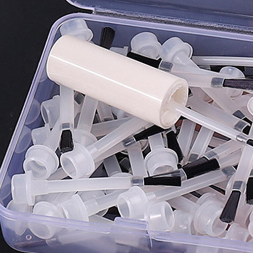50x Cepillo De Repuesto Para Esmalte De Uñas, Práctico Y