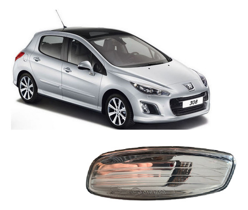 Lanterna Pisca Retrovisor Peugeot 308 2012 2013 2014 Á 2018