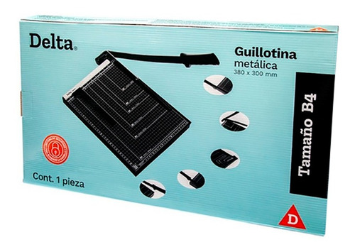 Guillotina Metálica Barrilito Delta 8548gui 38 X 20 Cm