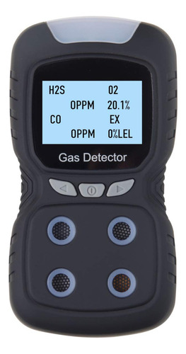 Hembisen Medidor De Alarma De 4 Monitores De Gas: Oxígeno .